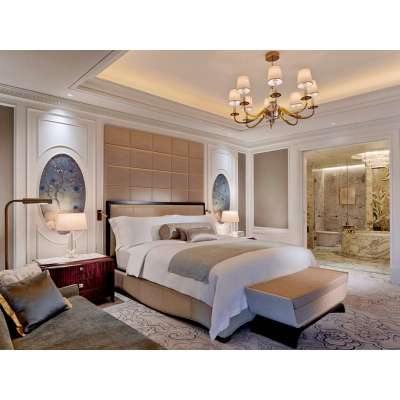 One Stop Solution 5 Star Luxury Customized Hospitality Hotel Furniture Bedroom Sets